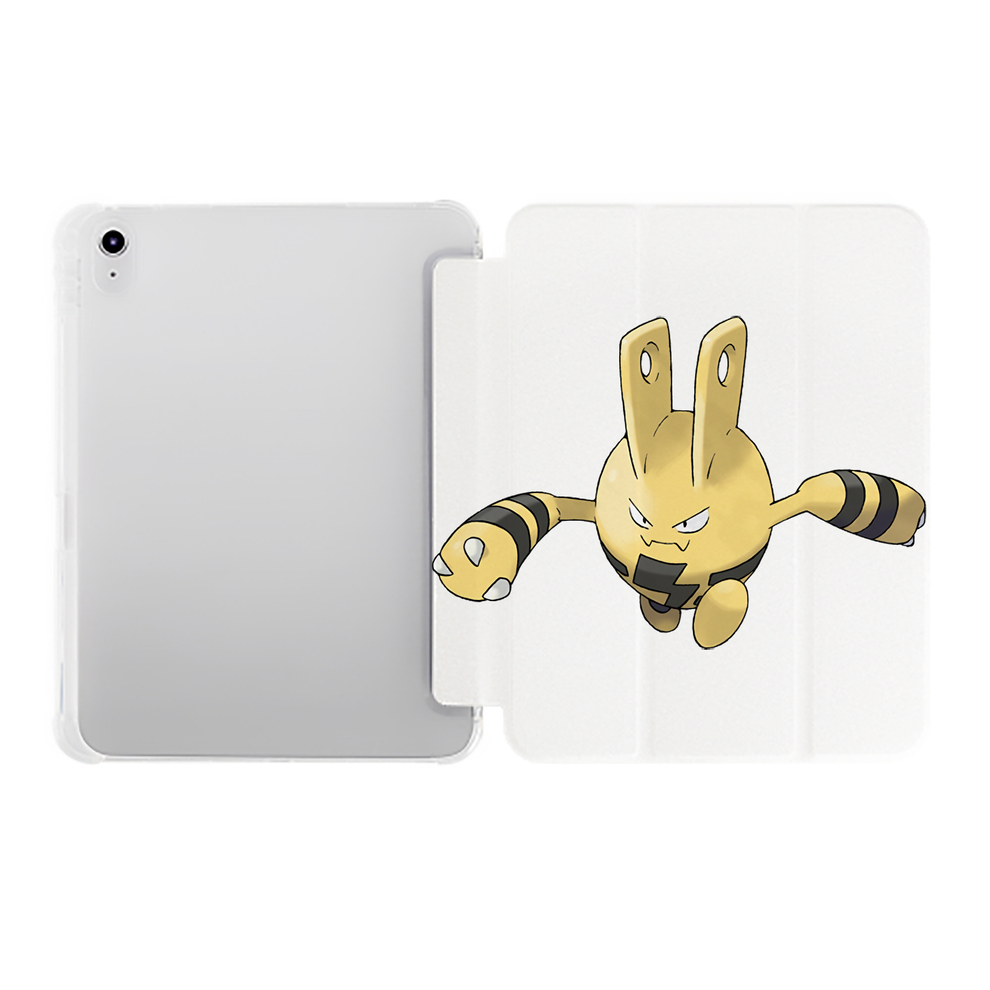 （画像用） ポケットモンスター Pokémon IPad ケース ペン収納付き 三つ折りスタンド PUレザー×シリコン 対応機種9.5/10.5/10.9インチ